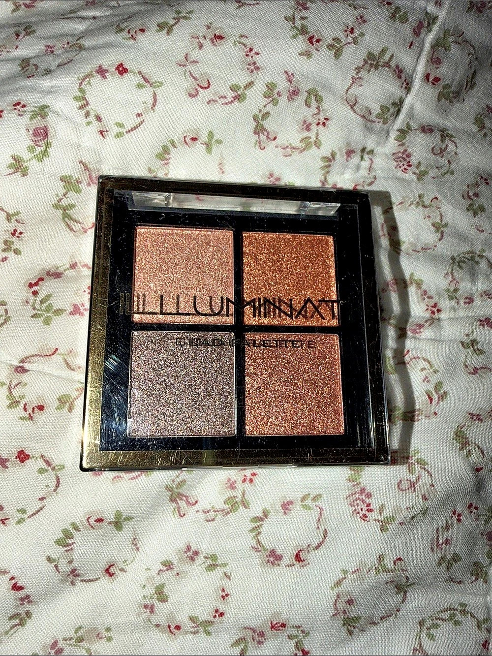 L.A. Girl 4-Color Eyeshadow Palette in Brown & Pink NWT
